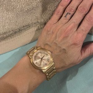 Michael Kors rose gold watch